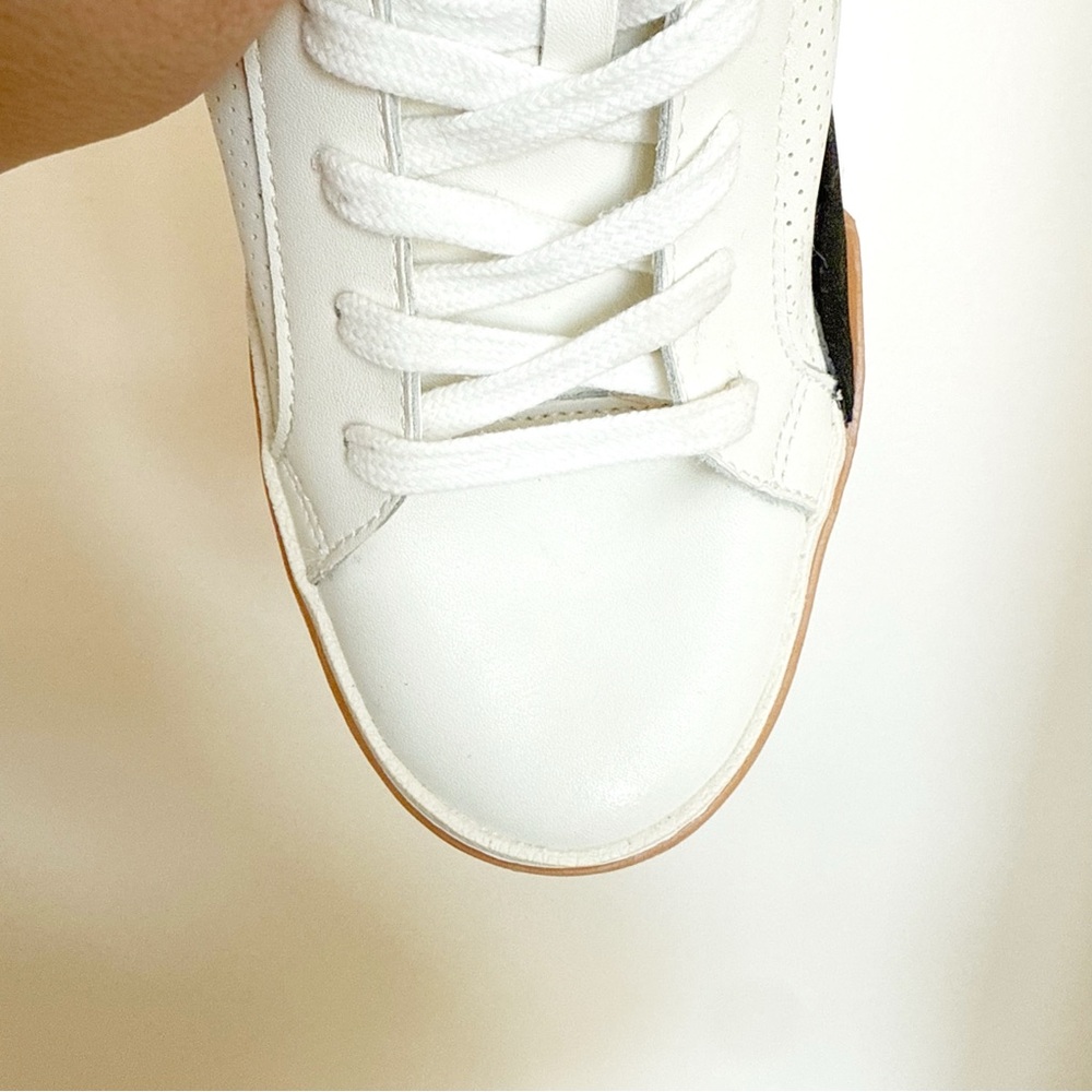 Dolce Vita Cream and Silver Sneakers - Picture 8 of 8